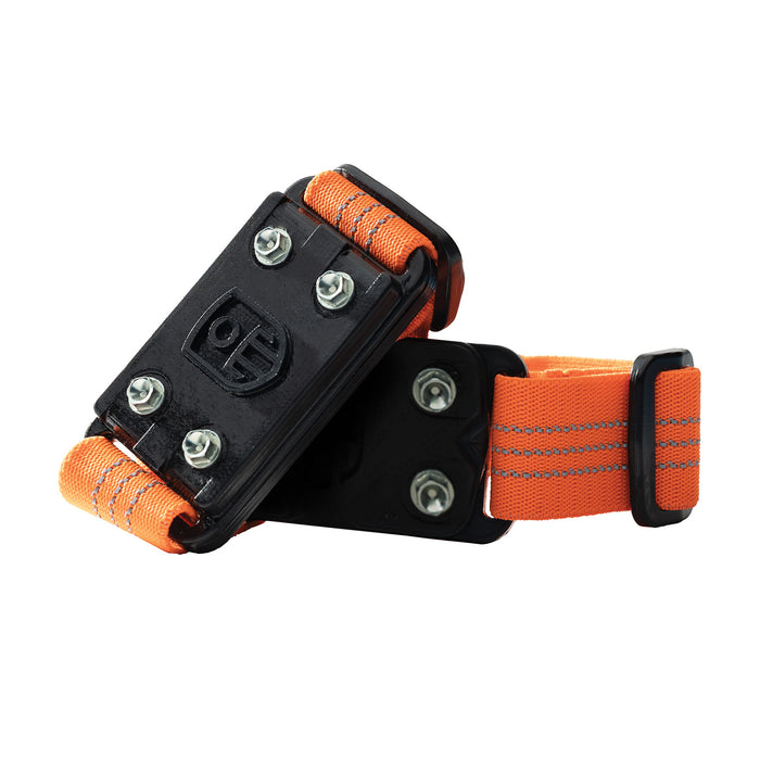 MIDCLEAT Midsole Ice Traction Cleats offer superior grip and stability. MIDCLEAT is designed to provide versatile traction for anyone who frequently moves from outdoors to indoors as the cleat can easily and quickly be flipped to the top of the boot to prevent slipping or marking floors