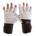 479-31 Anti-Impact Trigger Gloves are half finger gloves made with breathable and stretchy nylon Lycra. Soft pearl leather palm and back offers dexterity and abrasion protection. The 479-31 has impact absorbing 1/8" VEP padding in the palm, trigger finger and thumb area.