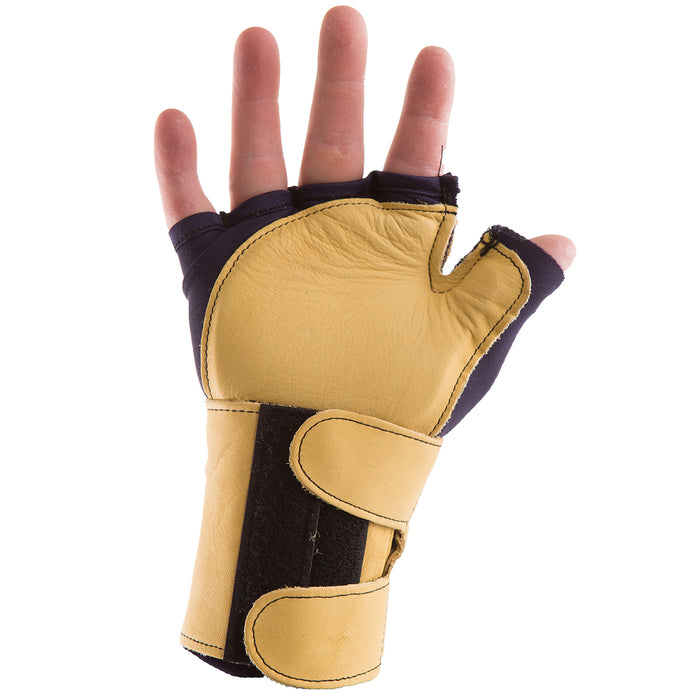Impacto Fingerless Anti-Impact Gloves with Padded Palm/Wrist