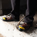 Turbotoe Steel Cap Overshoes are steel toe caps that fit over existing shoes to give you temporary steel toe cap protection instead of needing steel toe boots