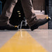 Turbotoe Steel Cap Overshoes are steel toe caps that fit over existing shoes to give you temporary steel toe cap protection instead of needing steel toe boots